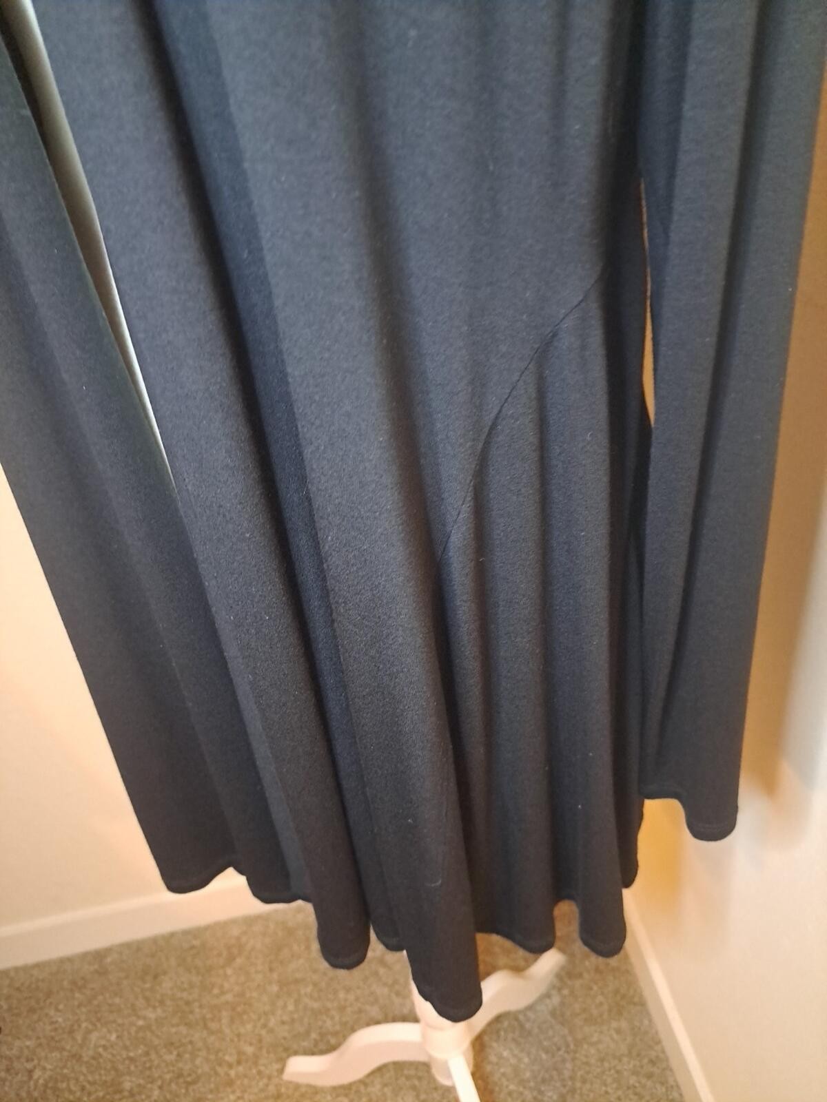 Eileen Fisher Open Front Cardigan Black XL EUC Returns Accepted