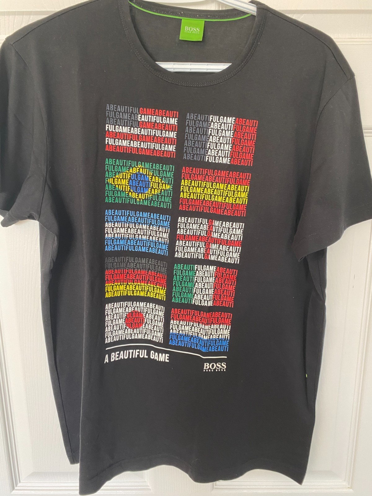 Hugo Boss “A Beautiful Game” FIFA World Cup Capsule Tee – Size M