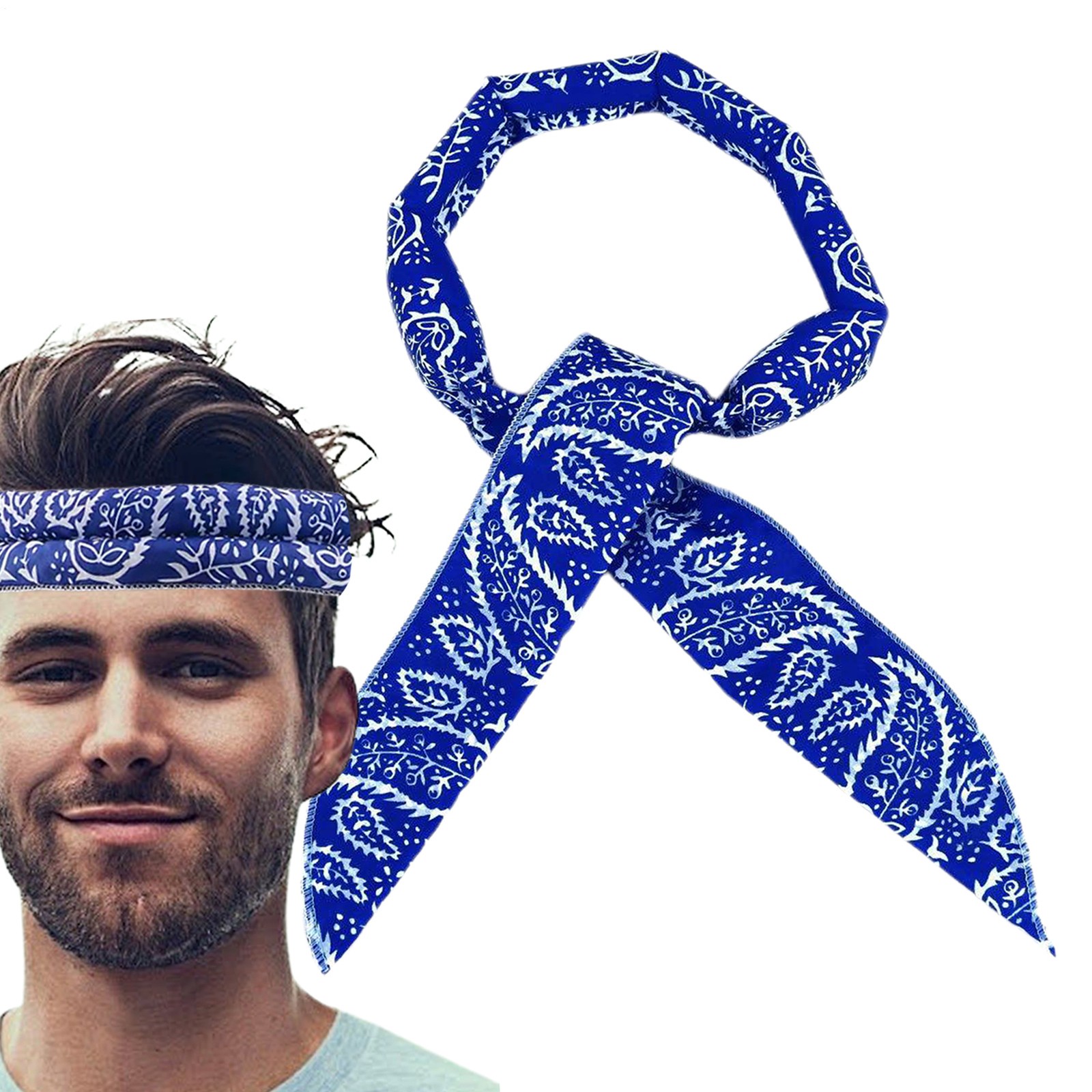 Neck Wrap Headband Cooling Bandana Scarf Cooling Bandana for Neck