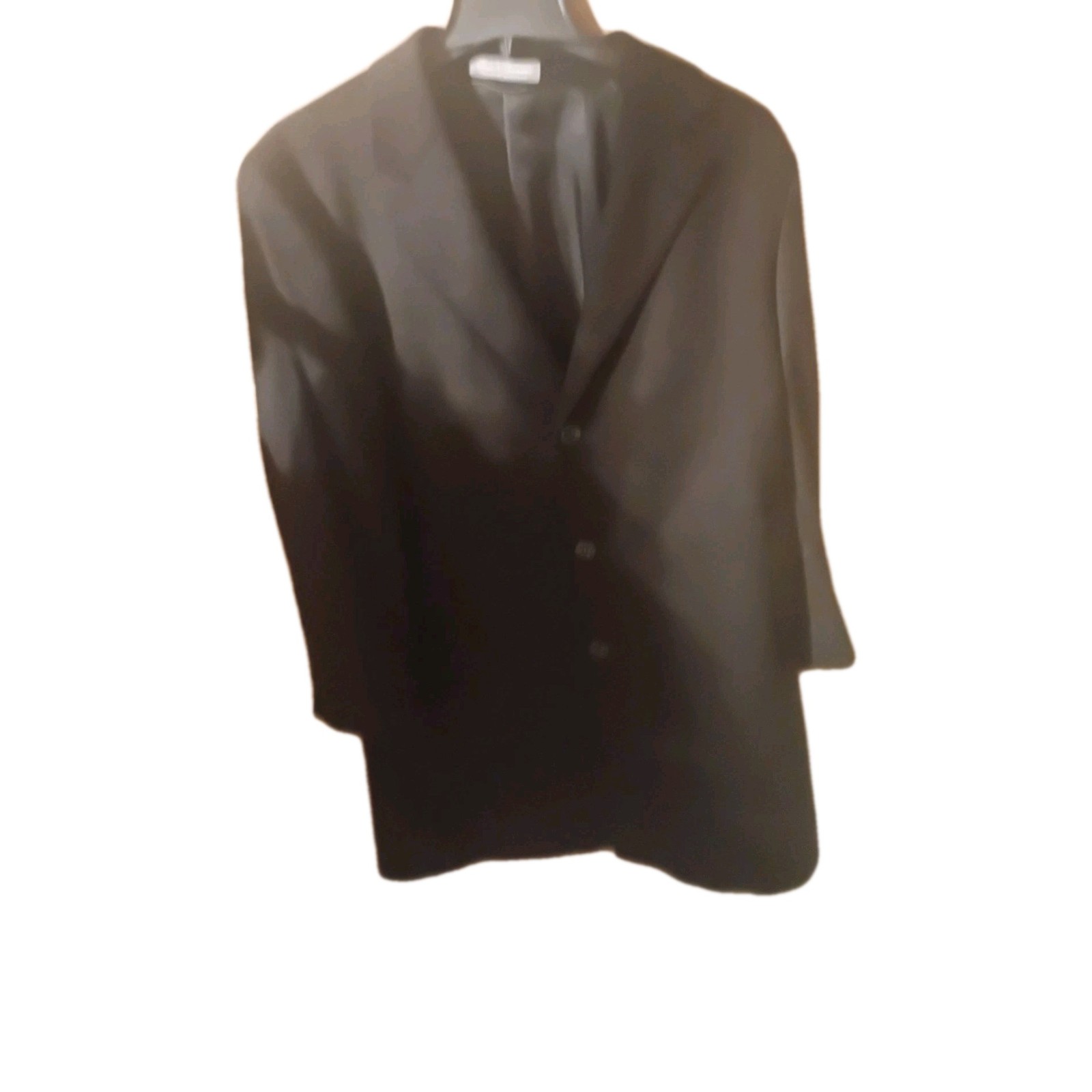 Daniel Cremieux Signature Collection Black 100% cashmere 40R Regul