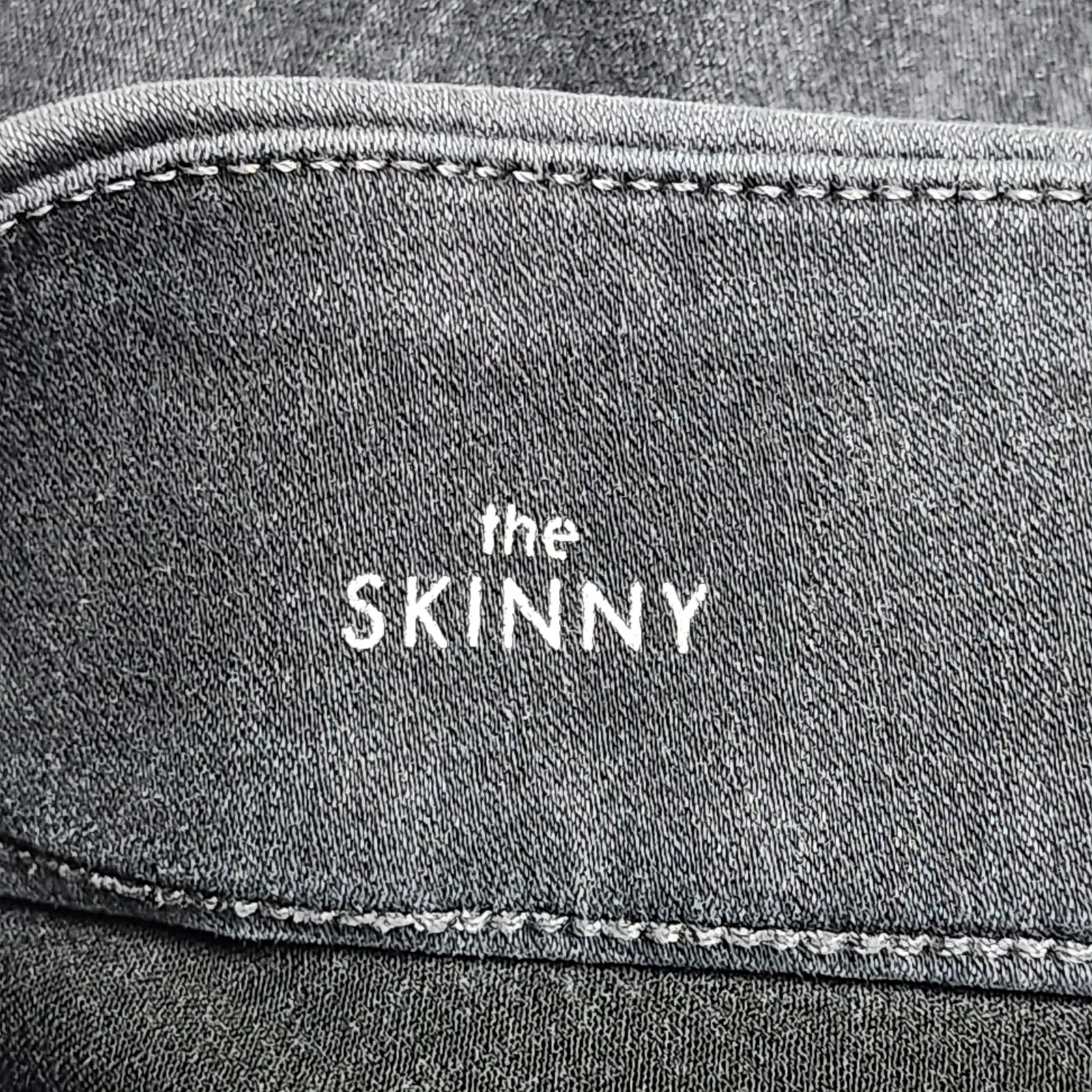 Liverpool The Skinny Pull On Jean Sz 4 / 27 Meteorite Gray Stretch Jegging Jeans