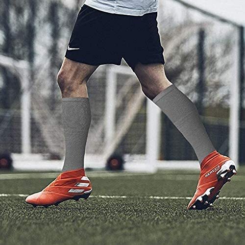 3-12 Pairs Mens Athletic Sports Solid Mid Calf Cotton Long Tube Socks Size 9-15