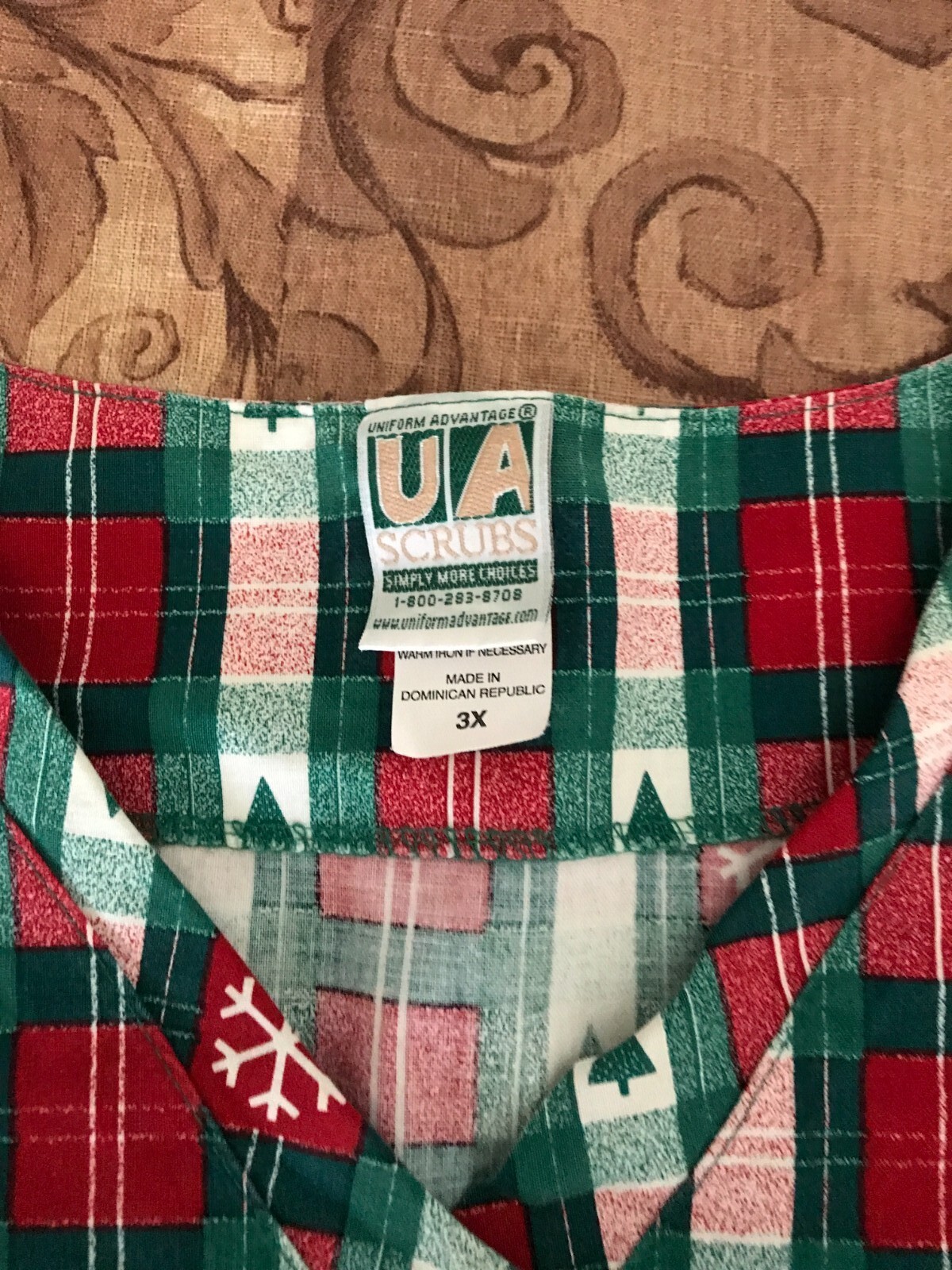  Scrub Top, UA,,3XL,VGC, Money back guarantee