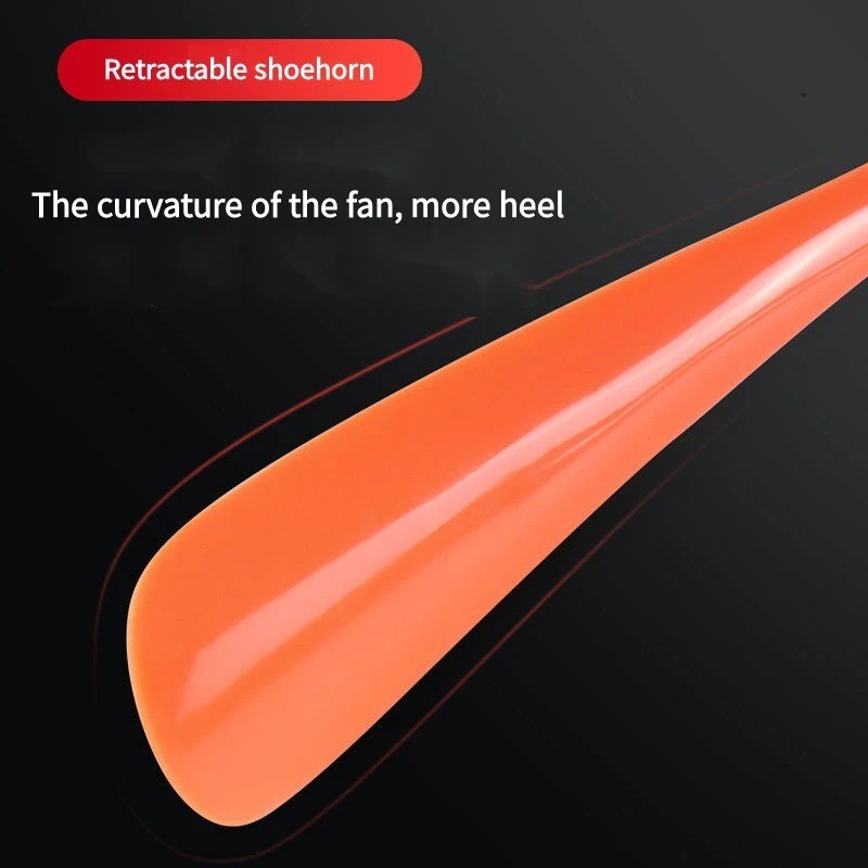 28in Extra Long Stainless Steel Shoe Horn Long Handle Metal Easy Slip Aid Tool