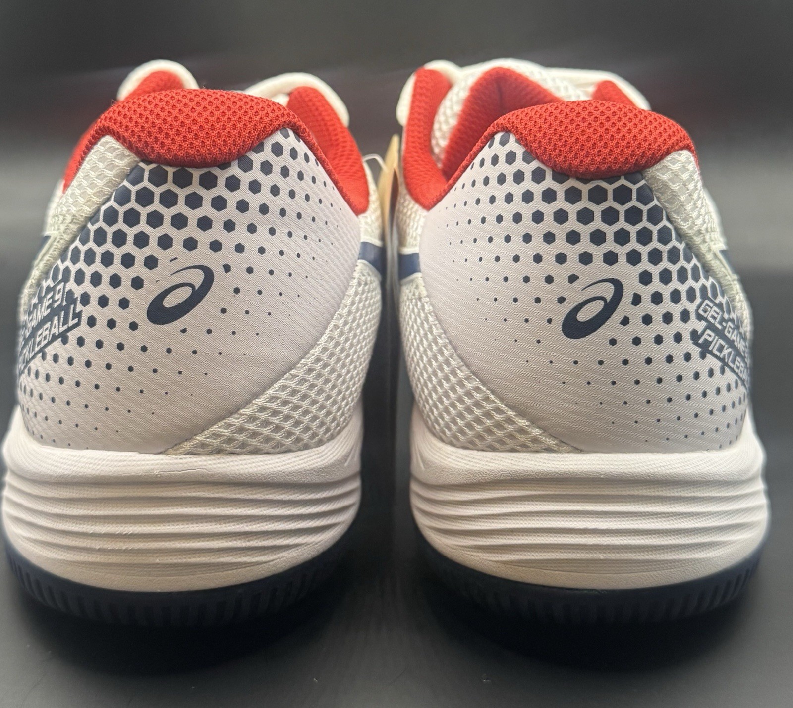 Asics Men’s Gel-Game 9 Pickleball Shoes White/Night Sky (1041A416-100)