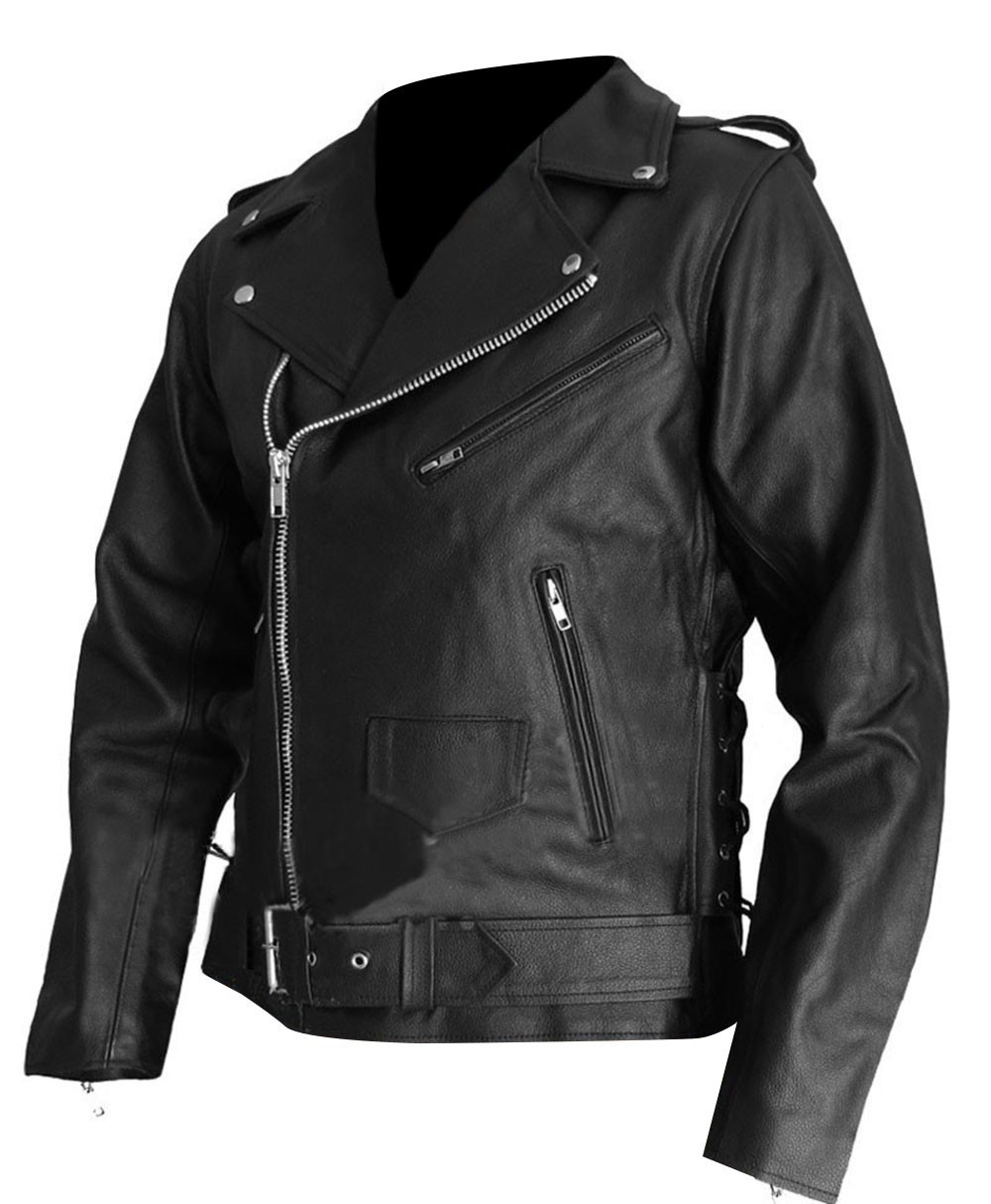 Terminator 2 Judgment Day Movie Inspired Men’s Real Leather Jacket – BIG SALE