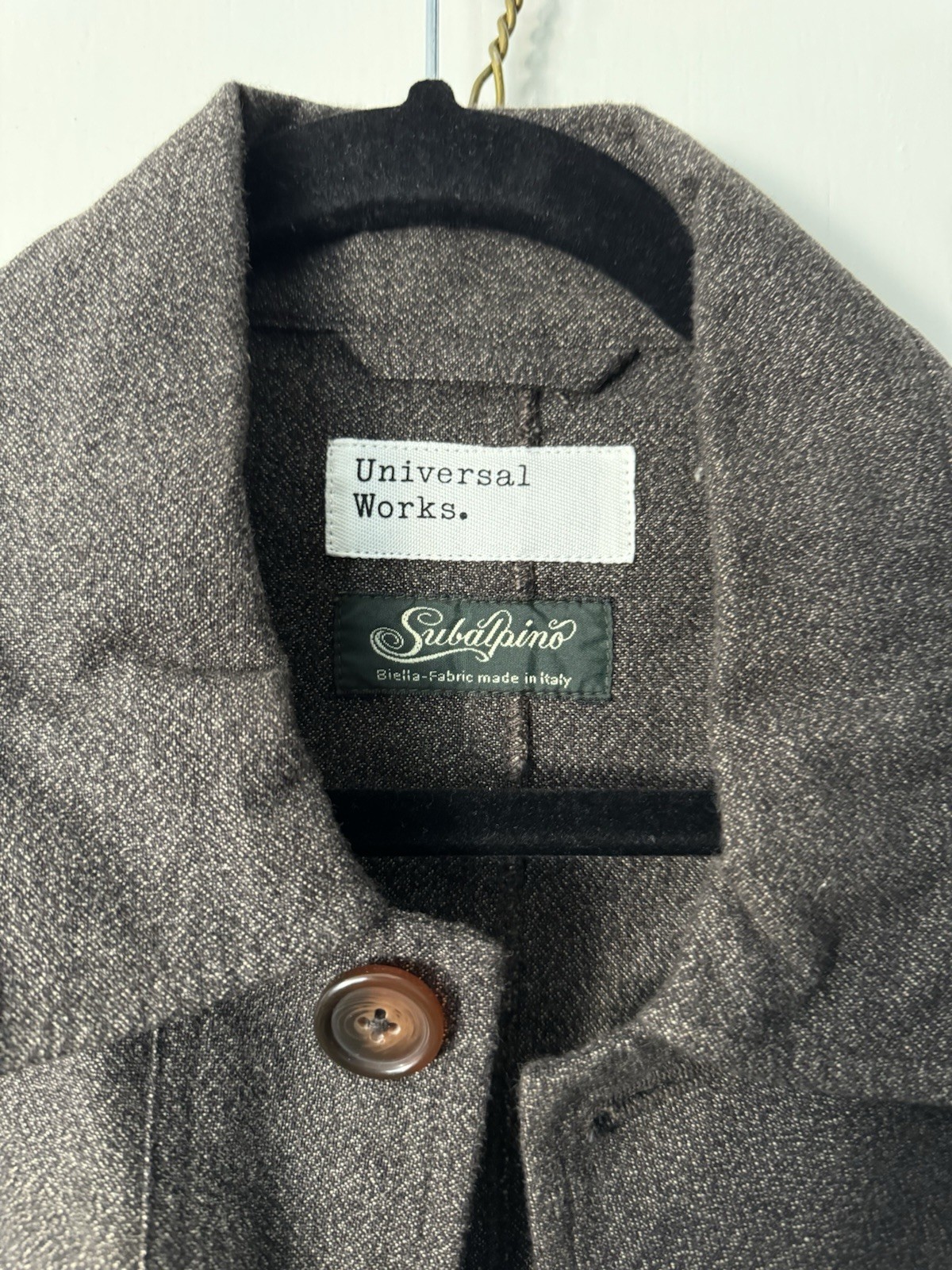 Universal Works Men’s Gray Work Jacket XL