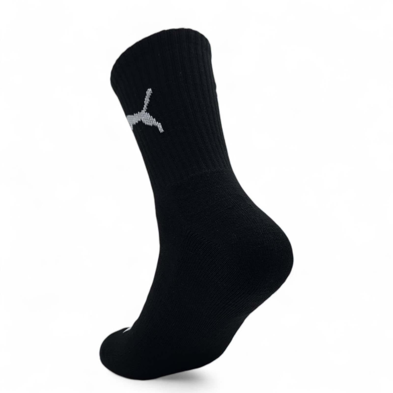 Puma Men’s Quarter High Mid High Athletic Socks 6 Pairs