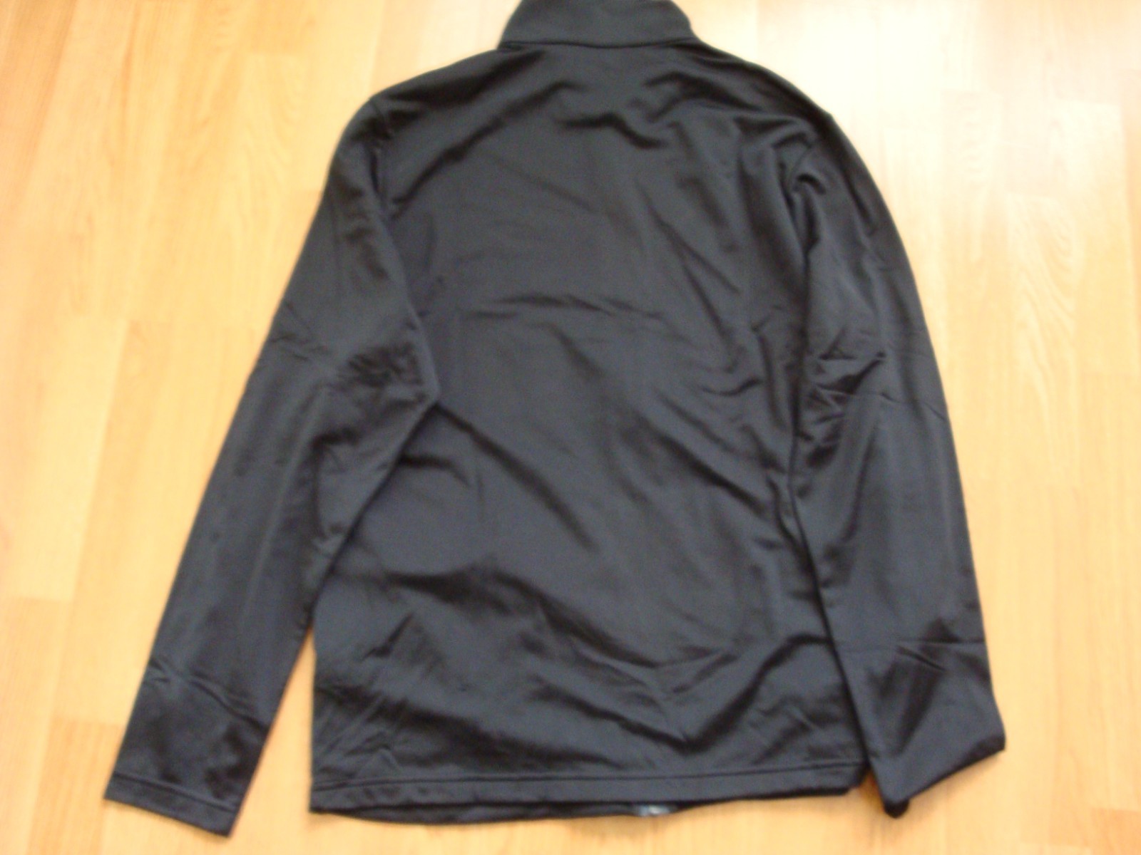 NWT Adidas Men’s Tricot Track Jacket Full Zip Athletic Black Size L