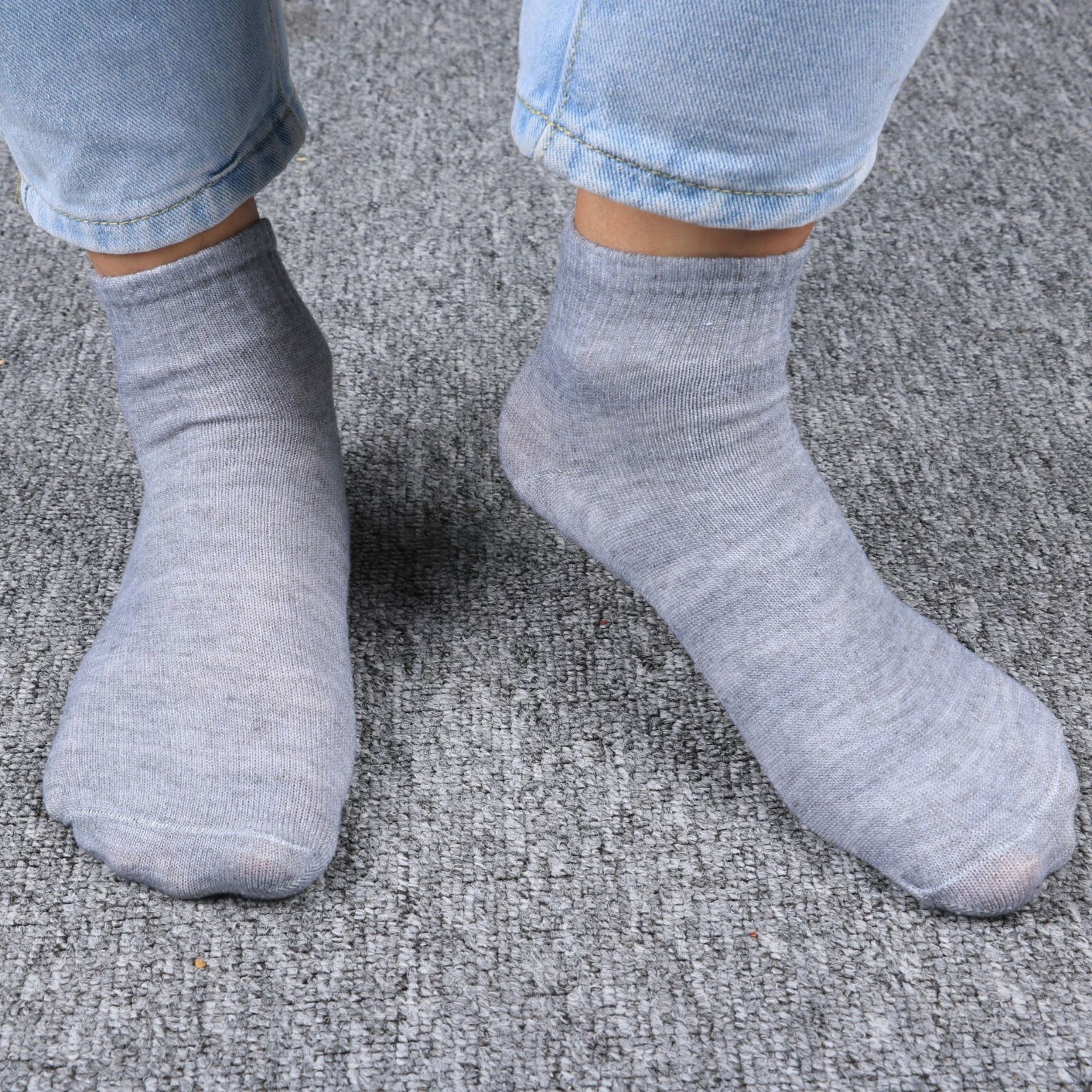 Lot 12 Pairs Mens Womens Ankle/Quarter Crew Socks Sport Casual Cotton Socks US