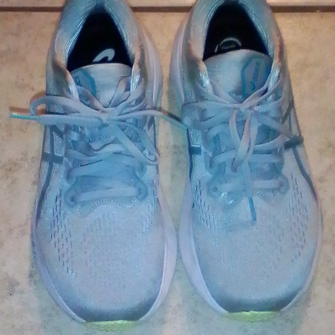 ASICS Gel Nimbus Men’s Gray Lace Up Low Top Sneakers 1012B357
