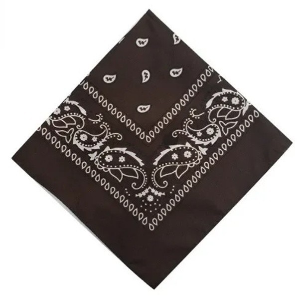 1-10Pcs Bandana 100% Cotton Paisley Print Double-Sided Scarf Head Neck Face Mask