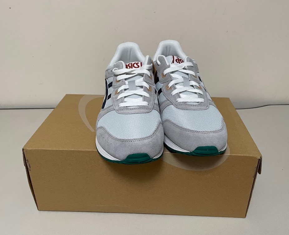 ASICS Lyte Classic Athletic Shoes Sneakers Glacier Gray Peacoat M9 W10.5