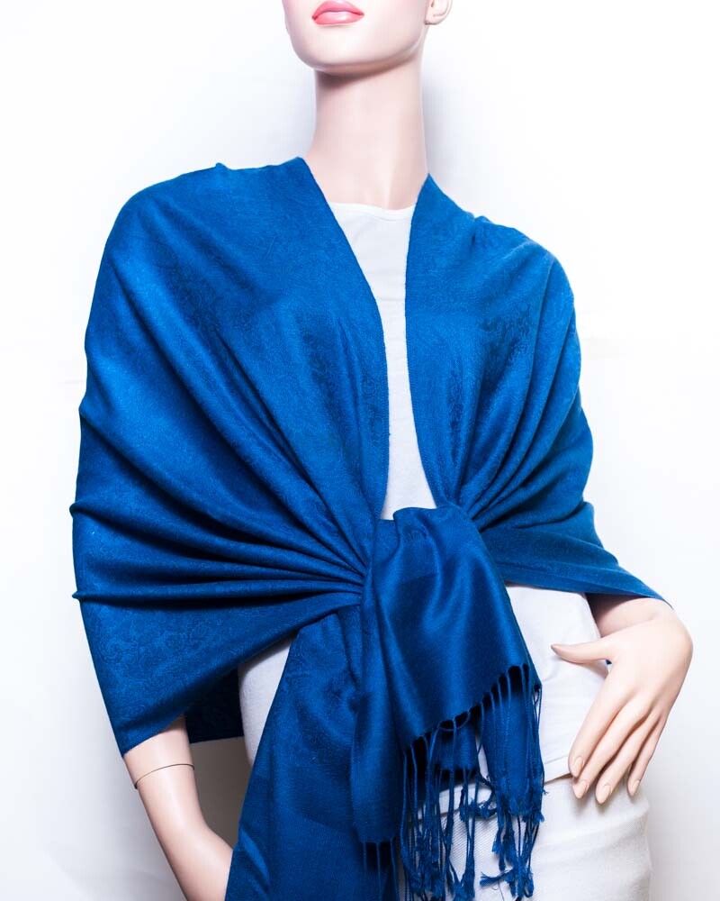 Jacquard Paisley Pashmina Shawl / Wrap / scarves 52 colors us wholesaler