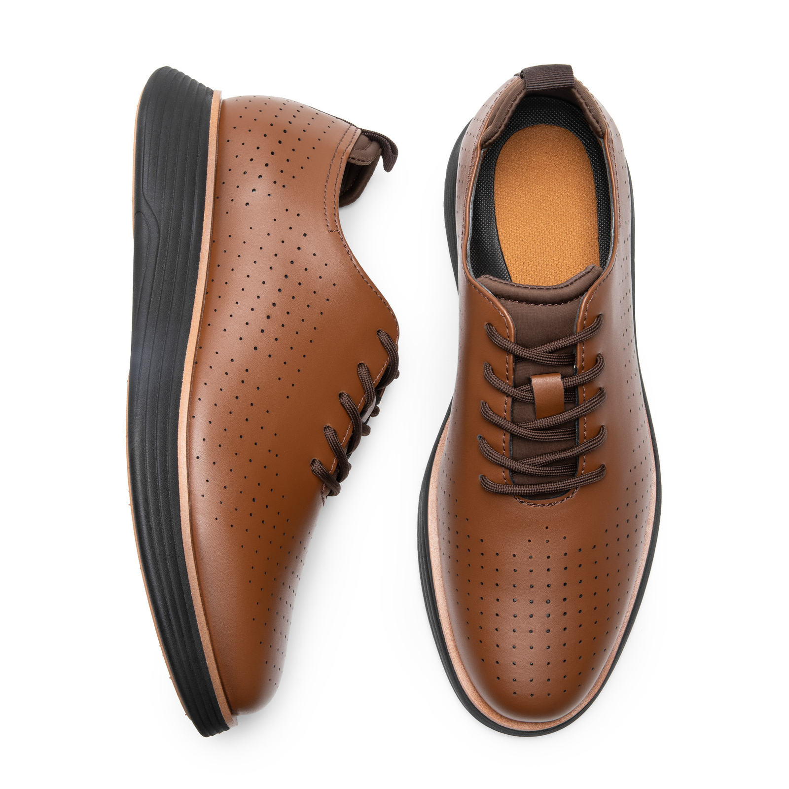 Men’s Dress Sneakers Oxfords Classic Breathable Casual Formal Business Shoes