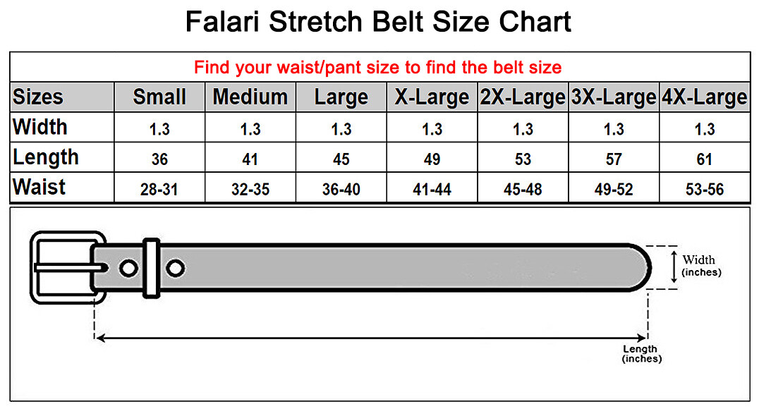 Falari Men Women Canvas Elastic Fabric Woven Casual Stretch Braided Belt