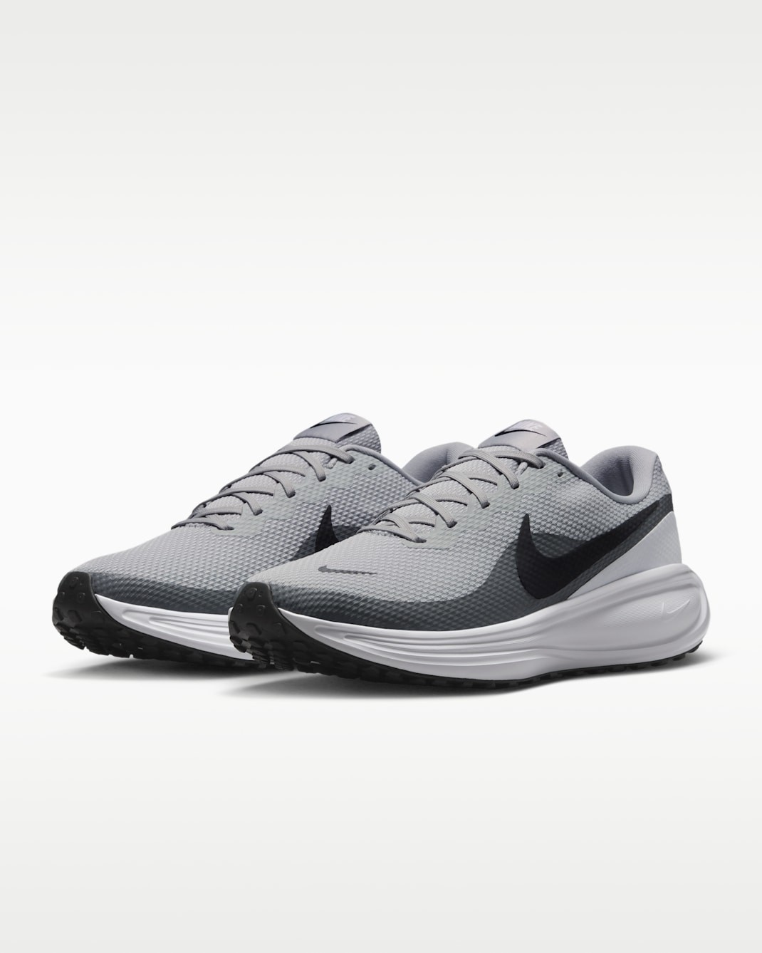 Nike Men’s Revolution 8 Light Smoke Grey HJ9198-004 Road Running Shoes