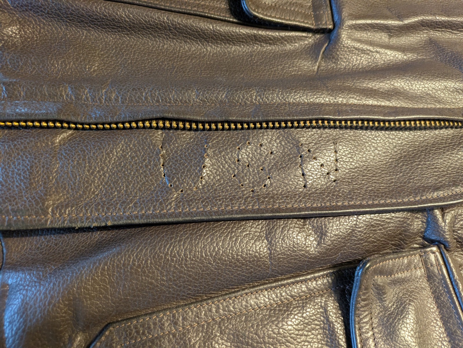 Leather Bomber Jacket – Orchard Flyer’s Intermediate, Type G-1 size 44