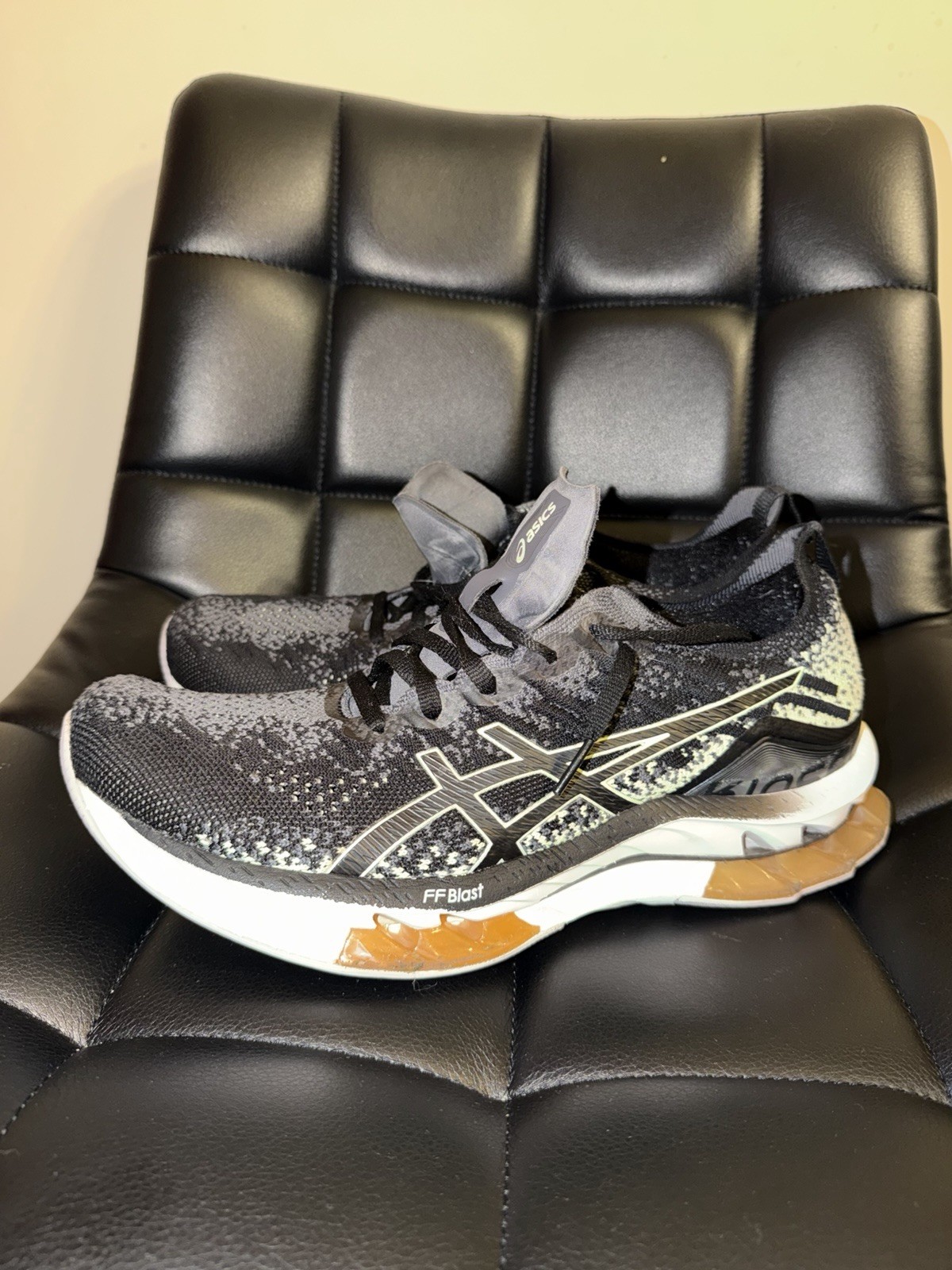 ASICS Men’s Gel-Excite 4 Running Shoes Size 11, Grey/Black/White