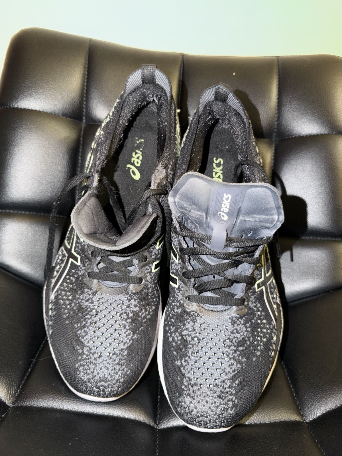 ASICS Men’s Gel-Excite 4 Running Shoes Size 11, Grey/Black/White