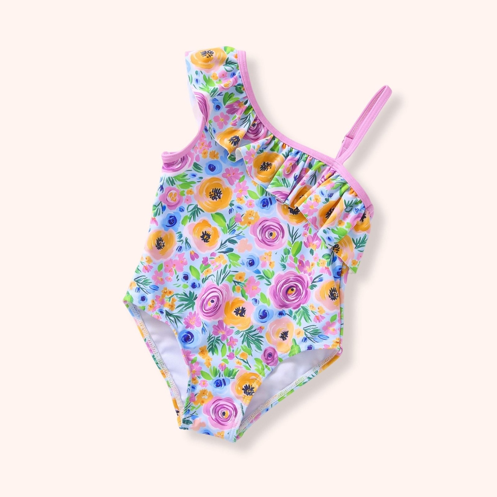 Pete + Lucy Summer Capsule Girls One-Piece Swimsuit in Size 2T
